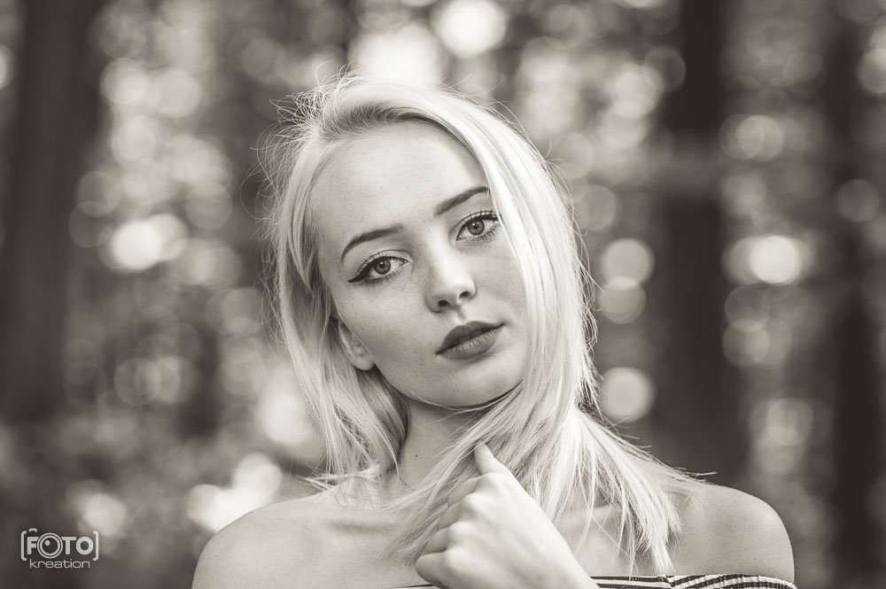Sesja prywatna dla modelki